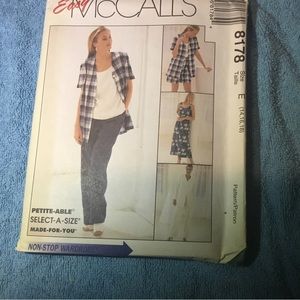McCalls 8178 sewing pattern